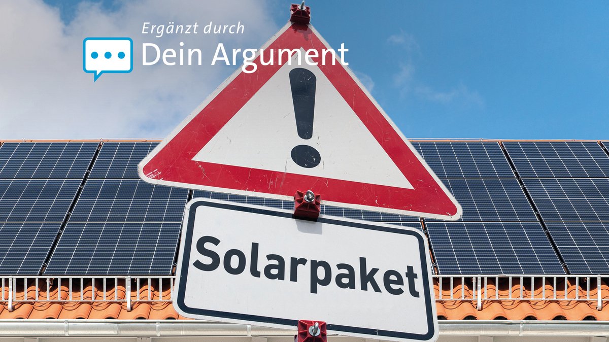 Im Zentrum des Solarpakets stehen die Entbürokratisierung und das Ende eines möglichen Förderstopps für größere Photovoltaik-Anlagen.