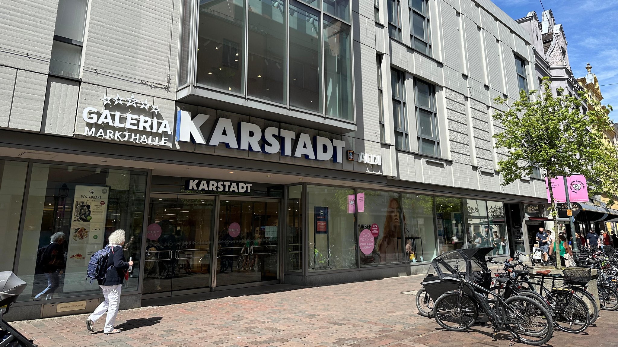 Galeria Karstadt in Augsburg 