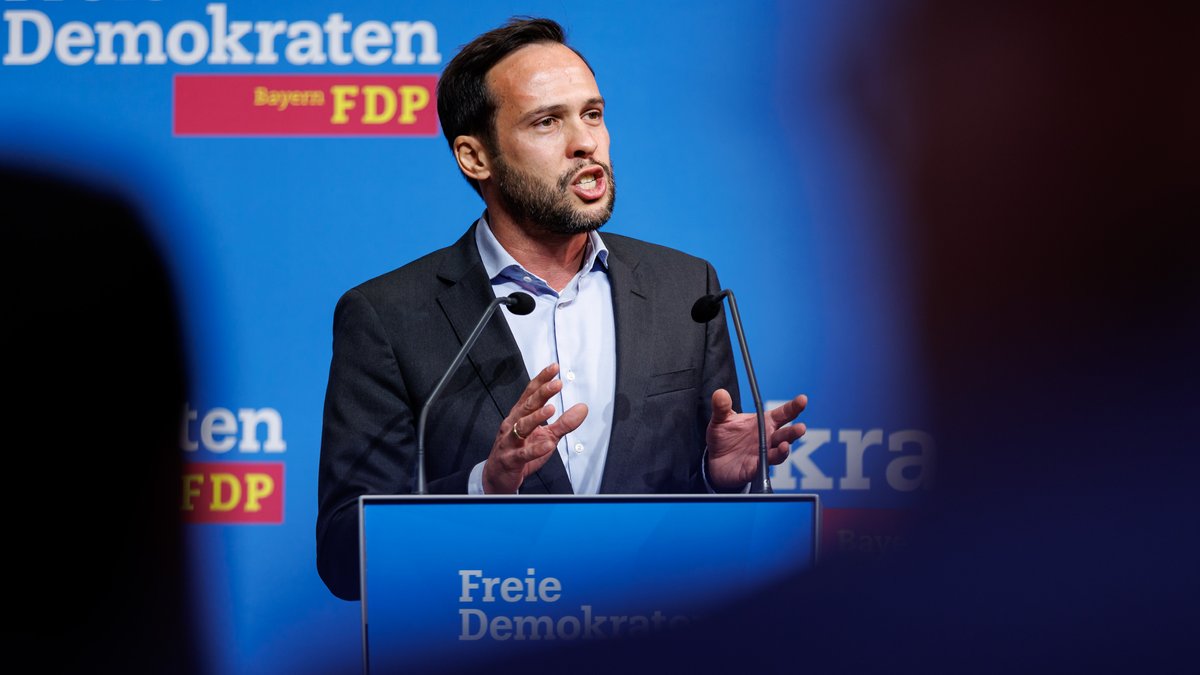 Bayerns FDP-Chef Martin Hagen 