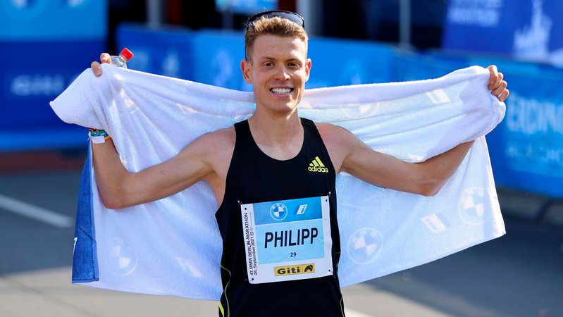 Langstrecken- und Marathonläufer Philipp Pflieger