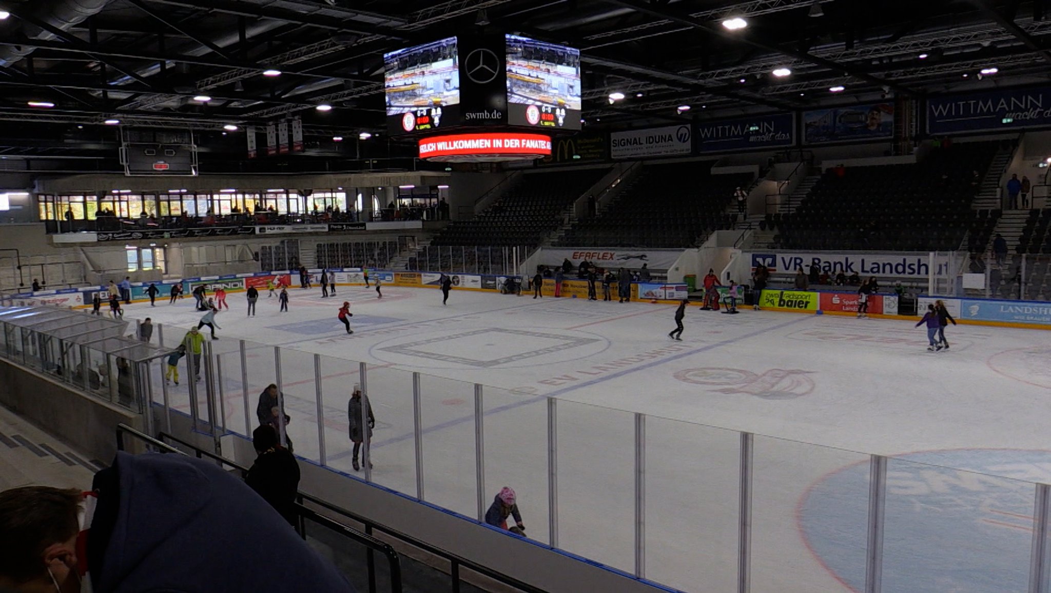 Landshut hat eine der modernsten Eishockeyarenen Deutschlands