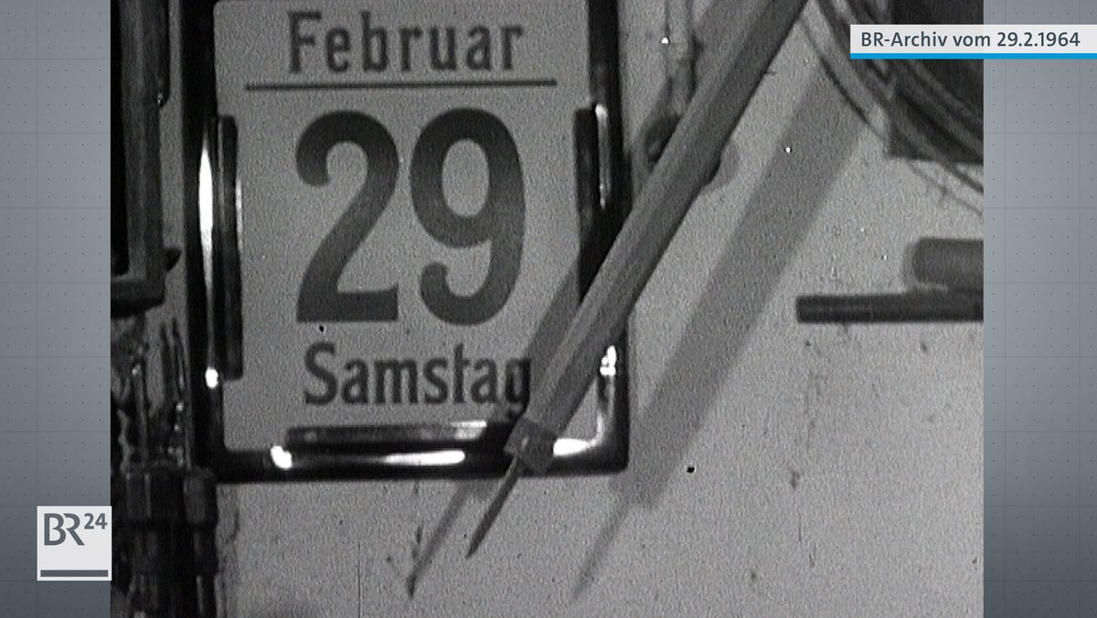 BR24 Retro: Geburtstag im Schaltjahr 1964