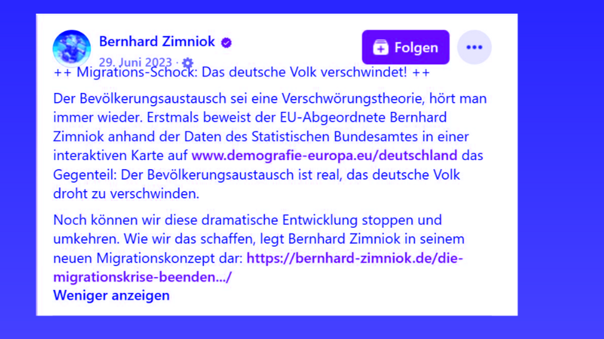 Bernhard Zimniok | Bild: Bayerischer Rundfunk 2025 Bernhard Zimniok