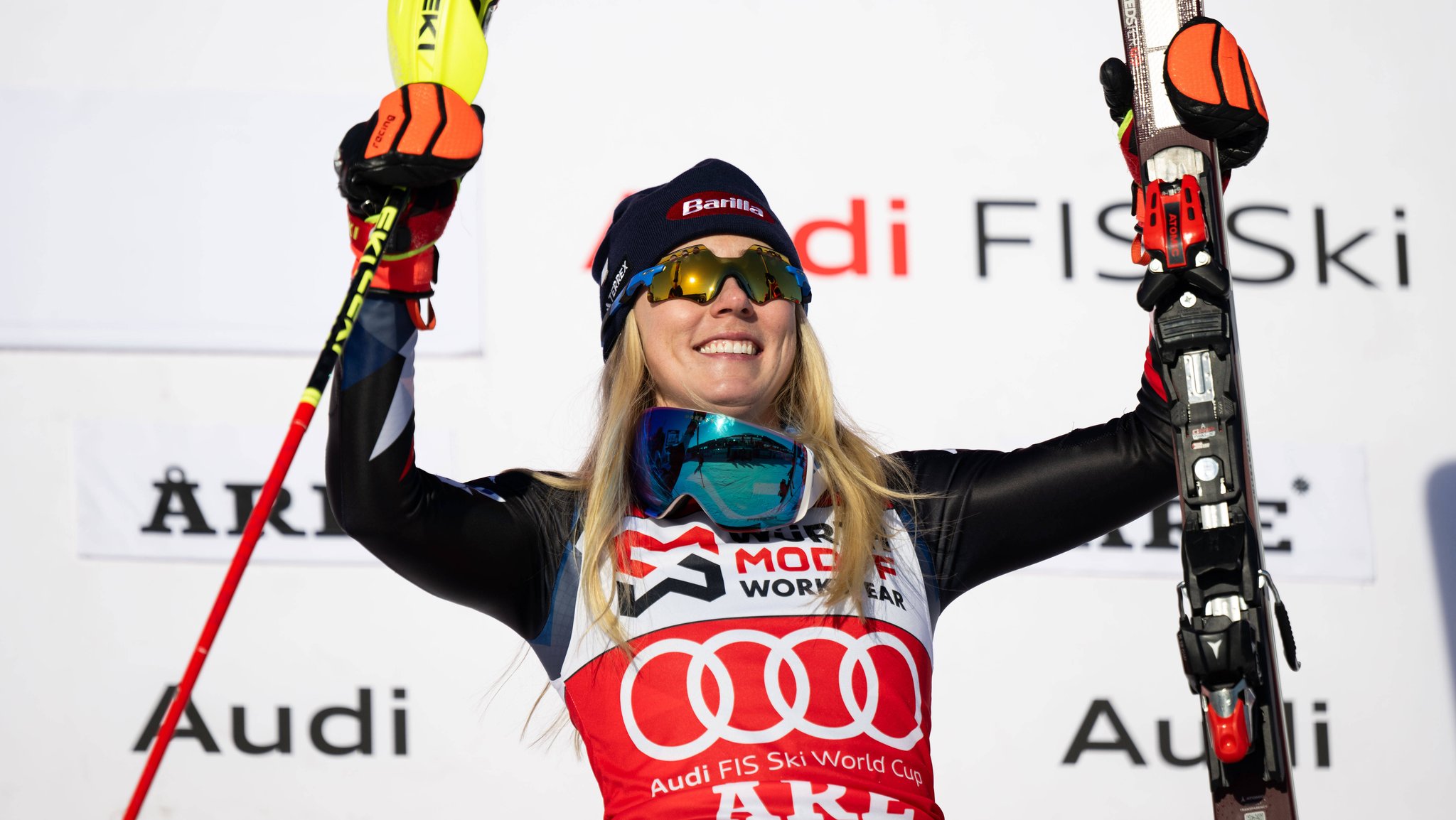 Comeback der Skikönigin - Shiffrin siegt beim Slalom in Are