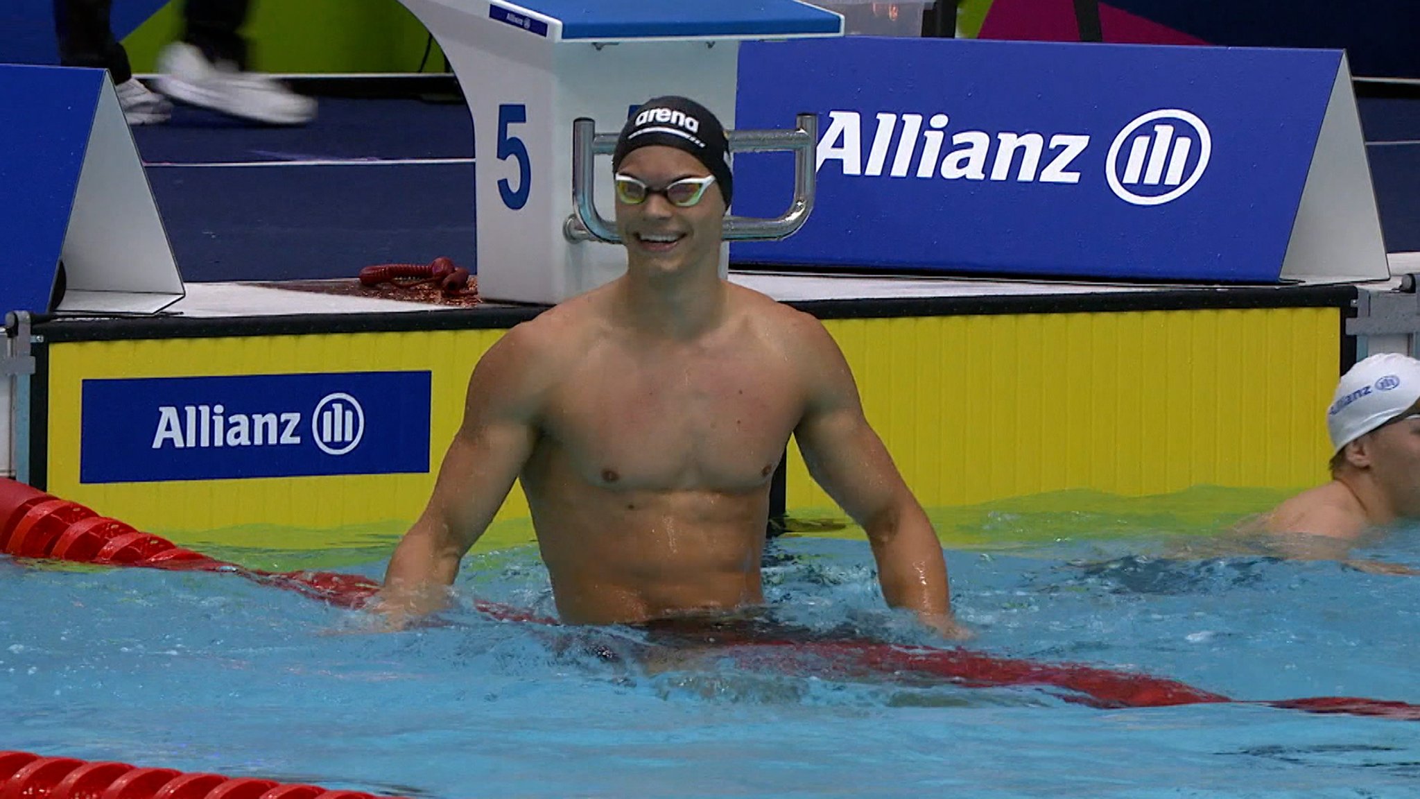 Taliso Engel ist zum dritten Mal Weltmeister über 100 Meter Brust in der Klasse S13.