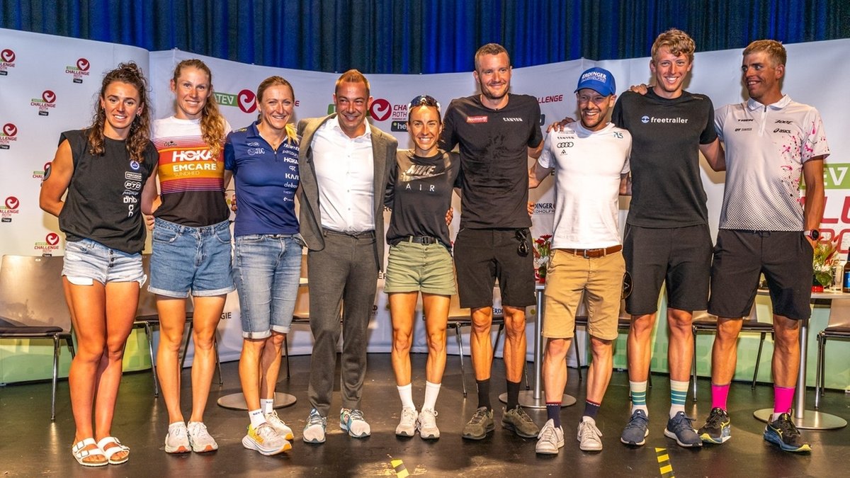 Beim Triathlon Challenge Roth treten Weltklasse-Athleten an, darunter auch drei Weltmeister. Anne Haug (Mitte) will erneut triumphieren.