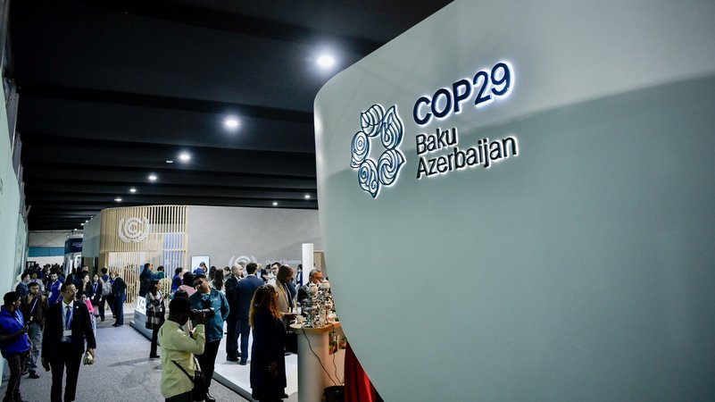 UN-Klimakonferenz in Baku 2024 | Bild: picture alliance / Hans Lucas | POOL UNION UN-Klimakonferenz in Baku 2024
