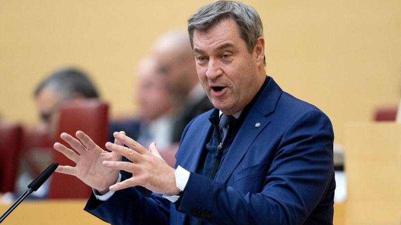 Markus Söder (Archivbild) | Bild: dpa-Bildfunk/Sven Hoppe Markus Söder (Archivbild)