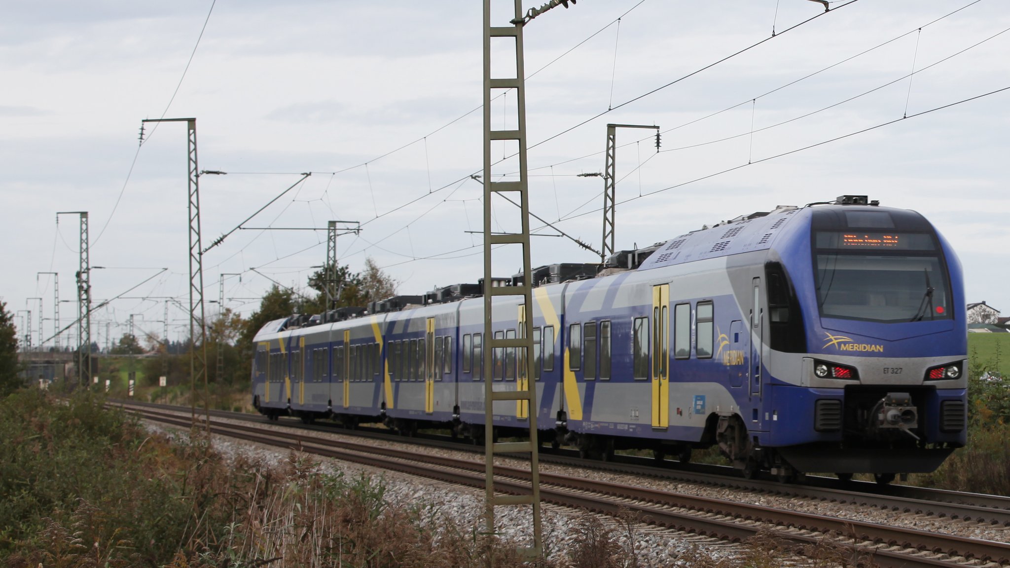 Personenzug stößt mit Pony zusammen