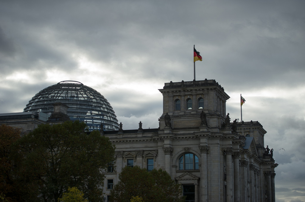 Der Reichtstag in Berlin