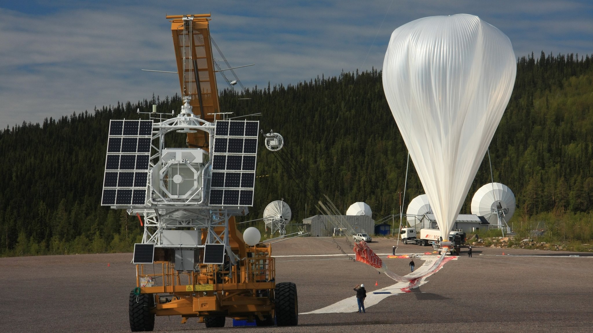 Sunrise III: Teleskop an Ballon soll Bilder der Sonne liefern