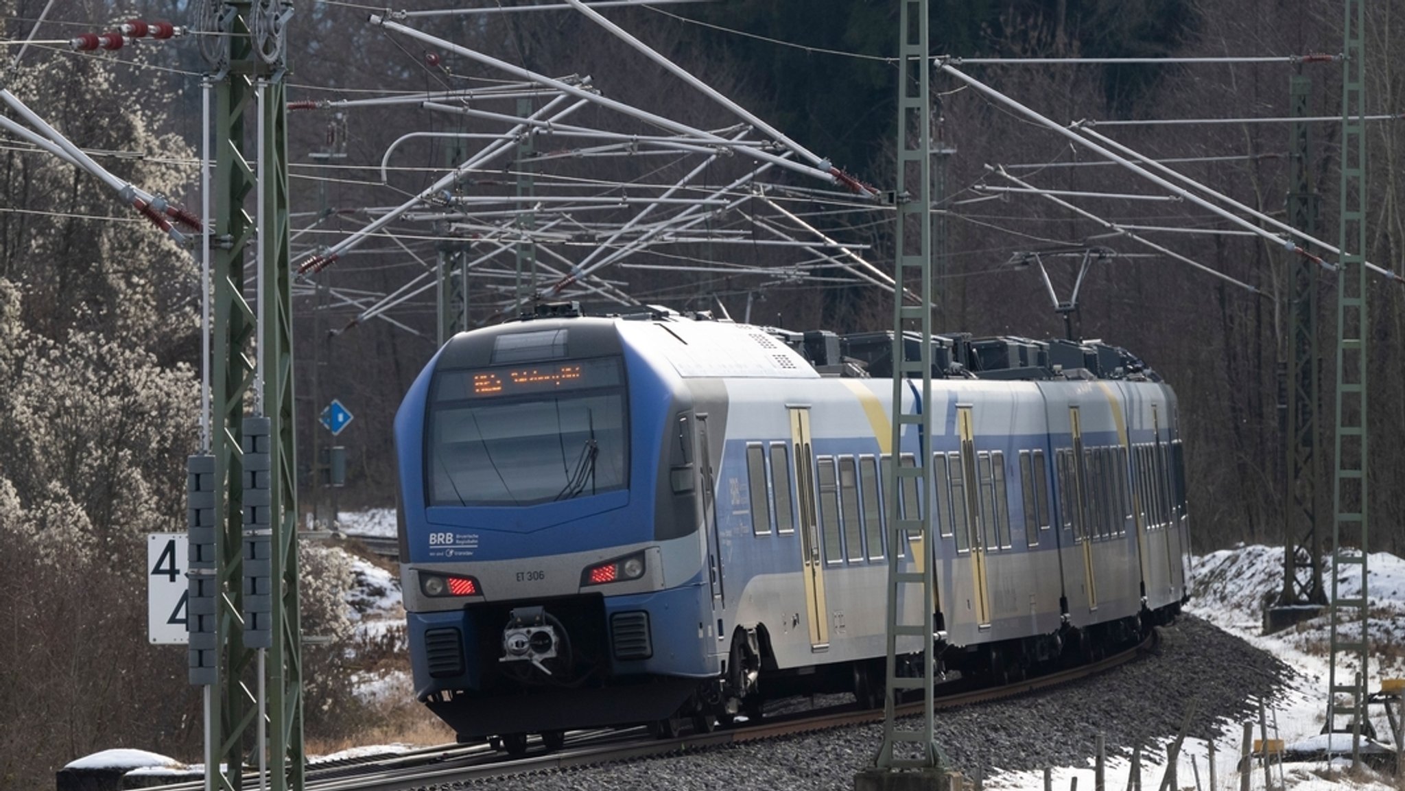 Meridian-Zug bei Aßling