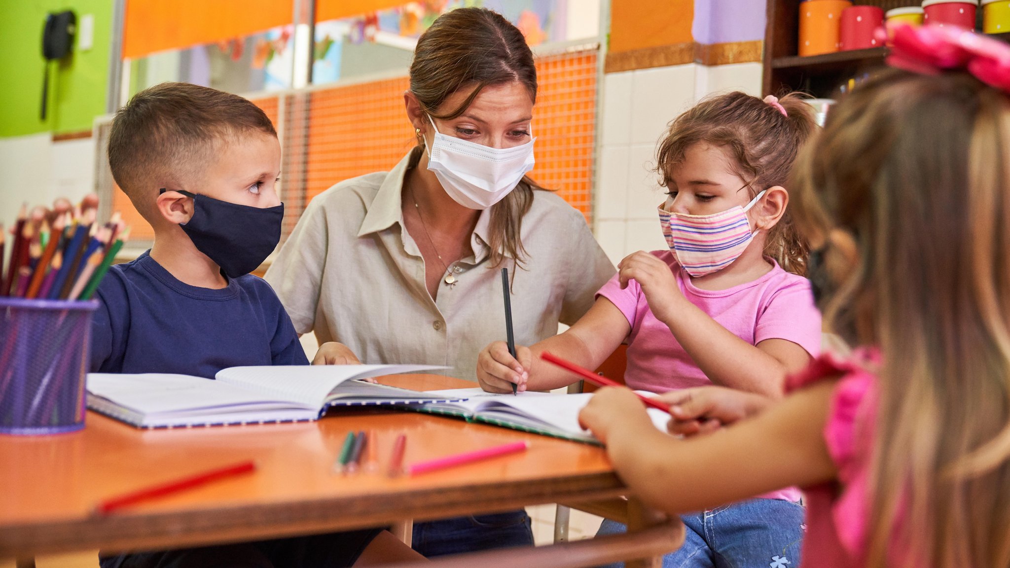 Kinderärzte: Mitunter verzögerte Sprachentwicklung durch Masken