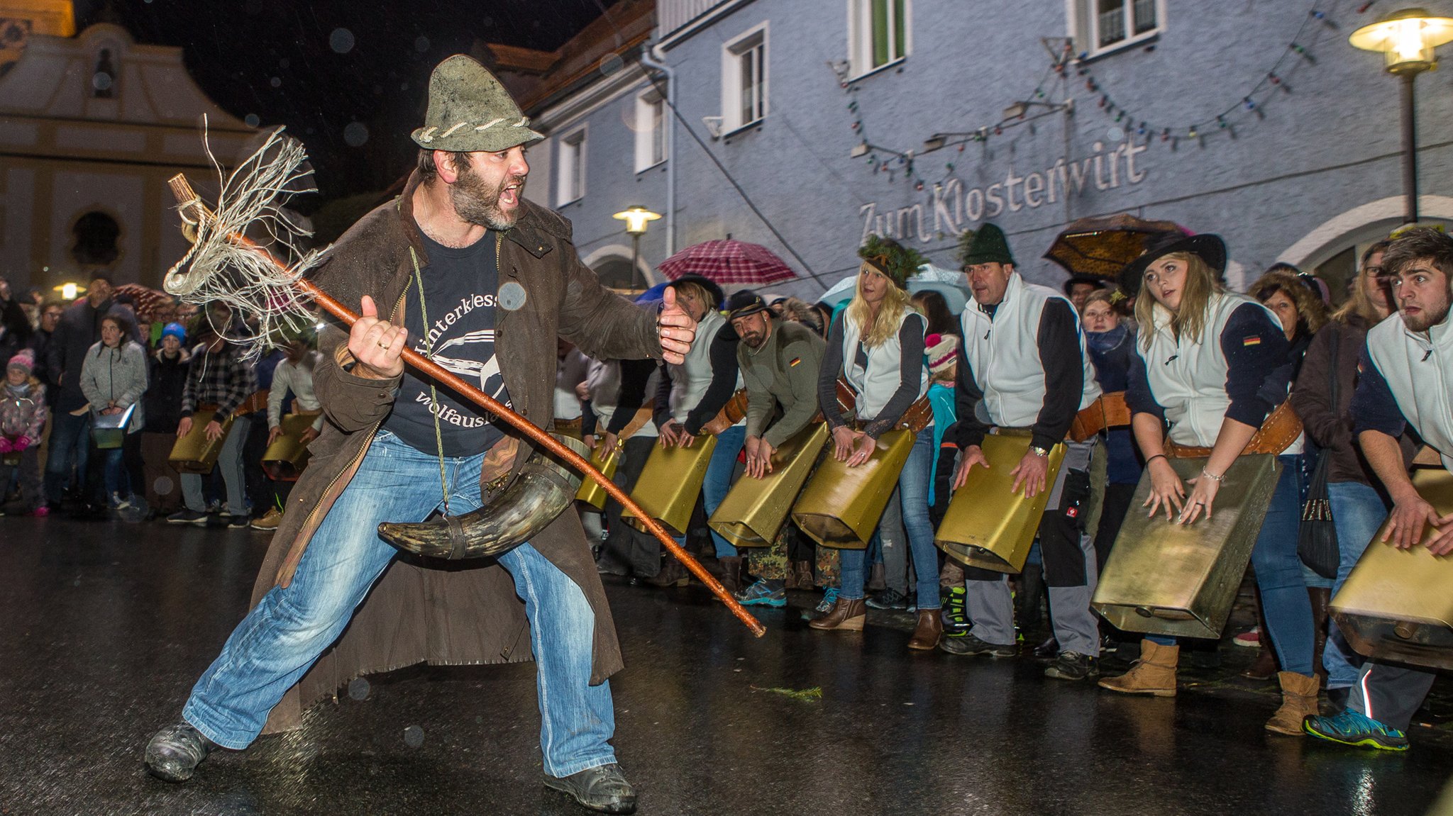 Wolfauslassen im Bayerwald