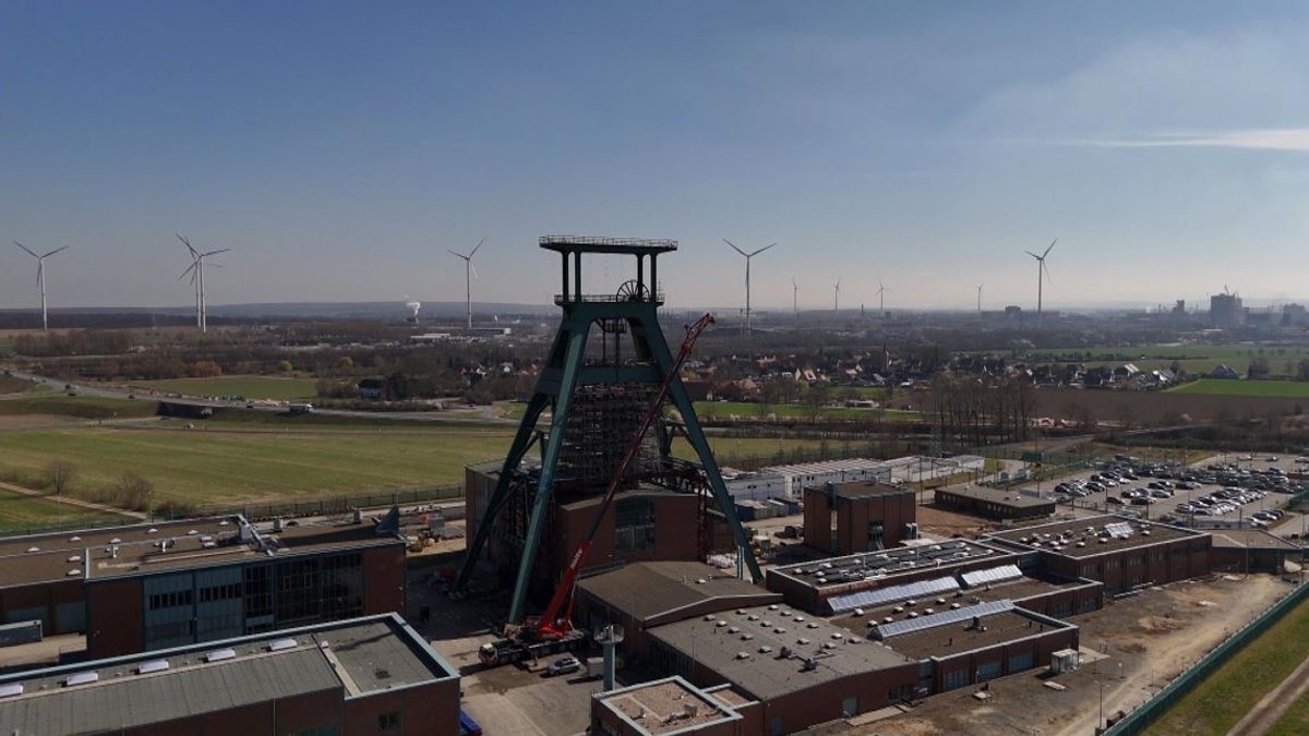 Förderturm am Schacht Konrad