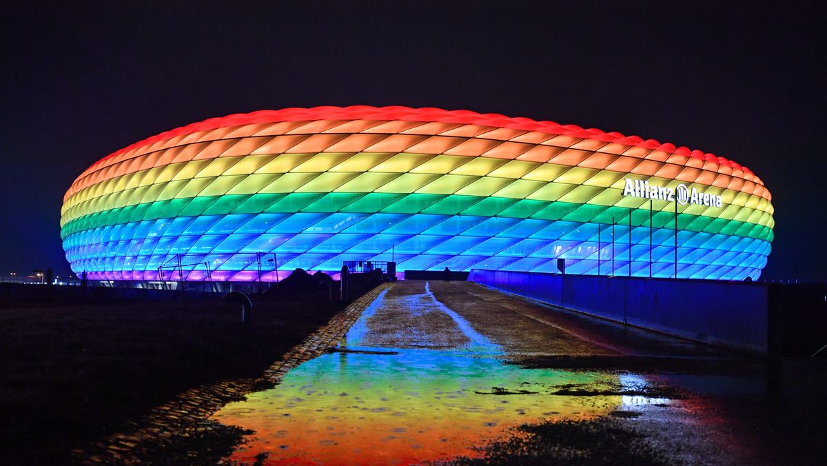 Arena Ohne Regenbogenfarben Uefa Sagt Nein Br24