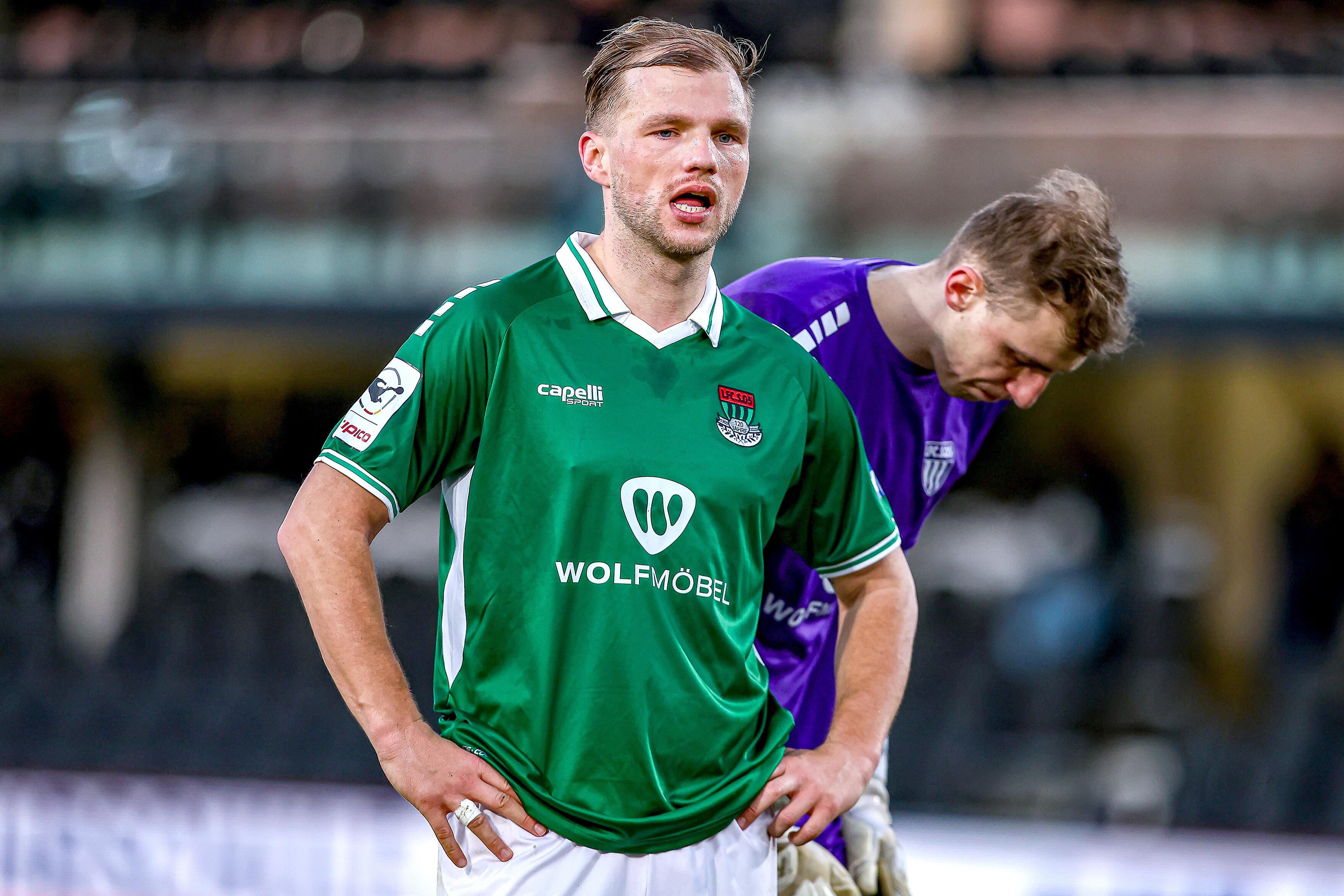 Enttäuschung bei Johannes Geis nach dem Abstieg