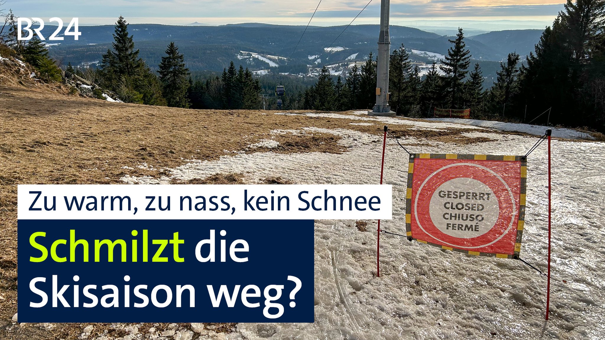 Eine Beschneiungsanlage ist an der Südabfahrt am Ochsenkopf nicht erlaubt, weil er zum Wassereinzugsgebiet der Stadt Bayreuth gehört.