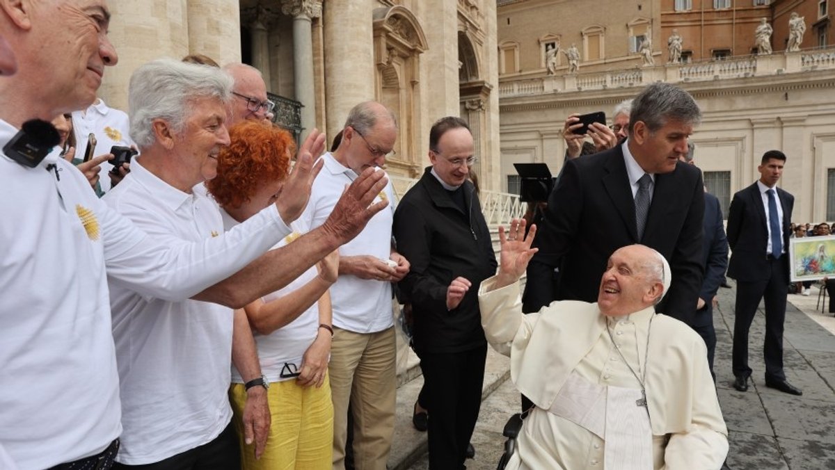 Missbrauchsbetroffene treffen Papst Franziskus