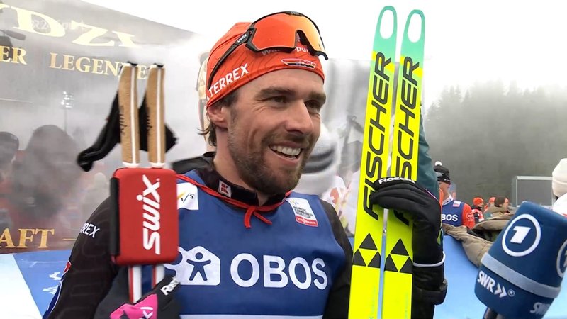 Johannes Rydzek im Interview | Bild: Sportschau Johannes Rydzek im Interview