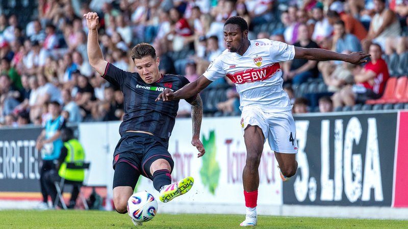 VfB Stuttgart II - FC Ingolstadt 04, | Bild: picture alliance / Pressefoto Baumann/Michael Treut | Michael Treutner VfB Stuttgart II - FC Ingolstadt 04,