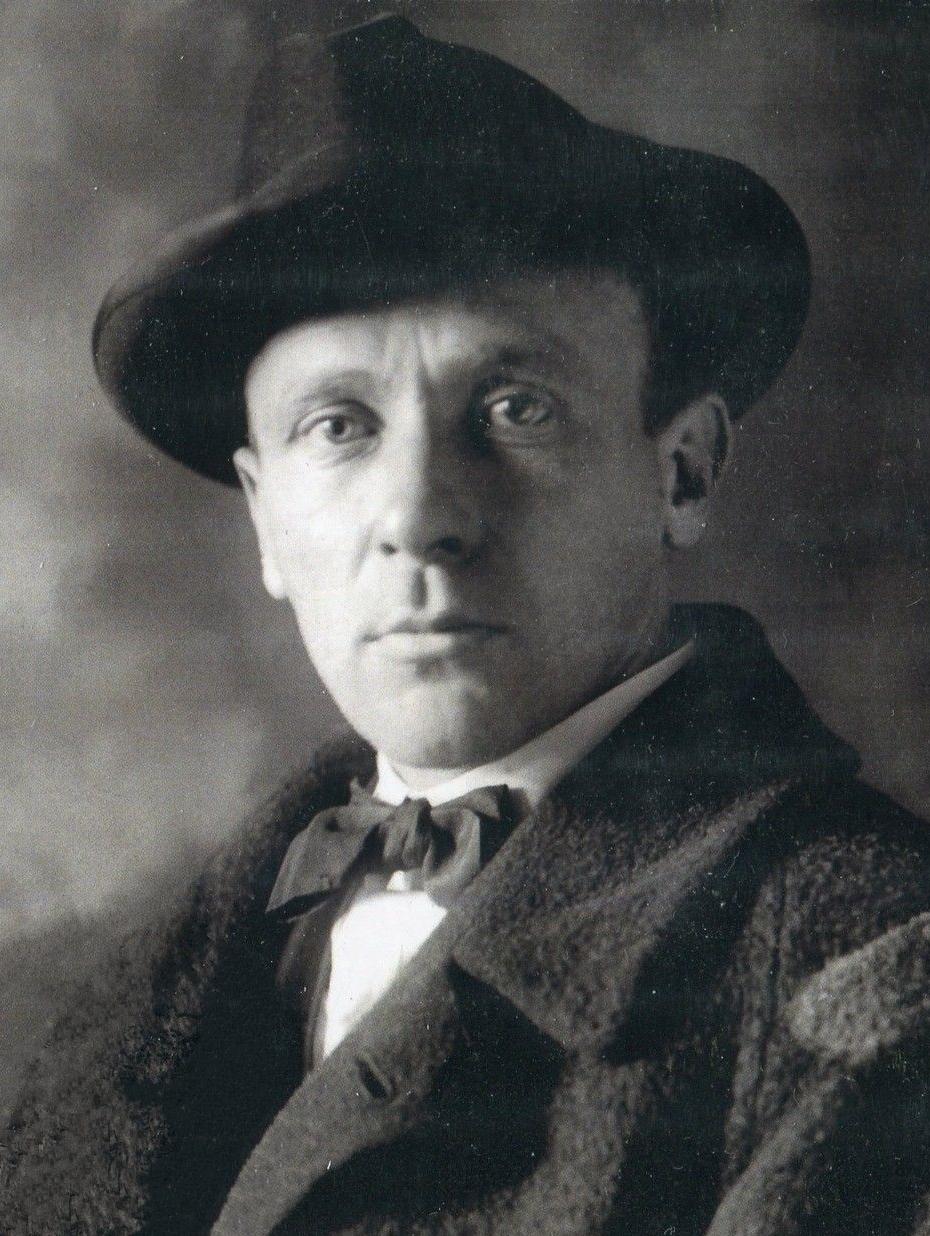 Porträt von Michail Bulgakov (1891-1940) im Jahr 1928