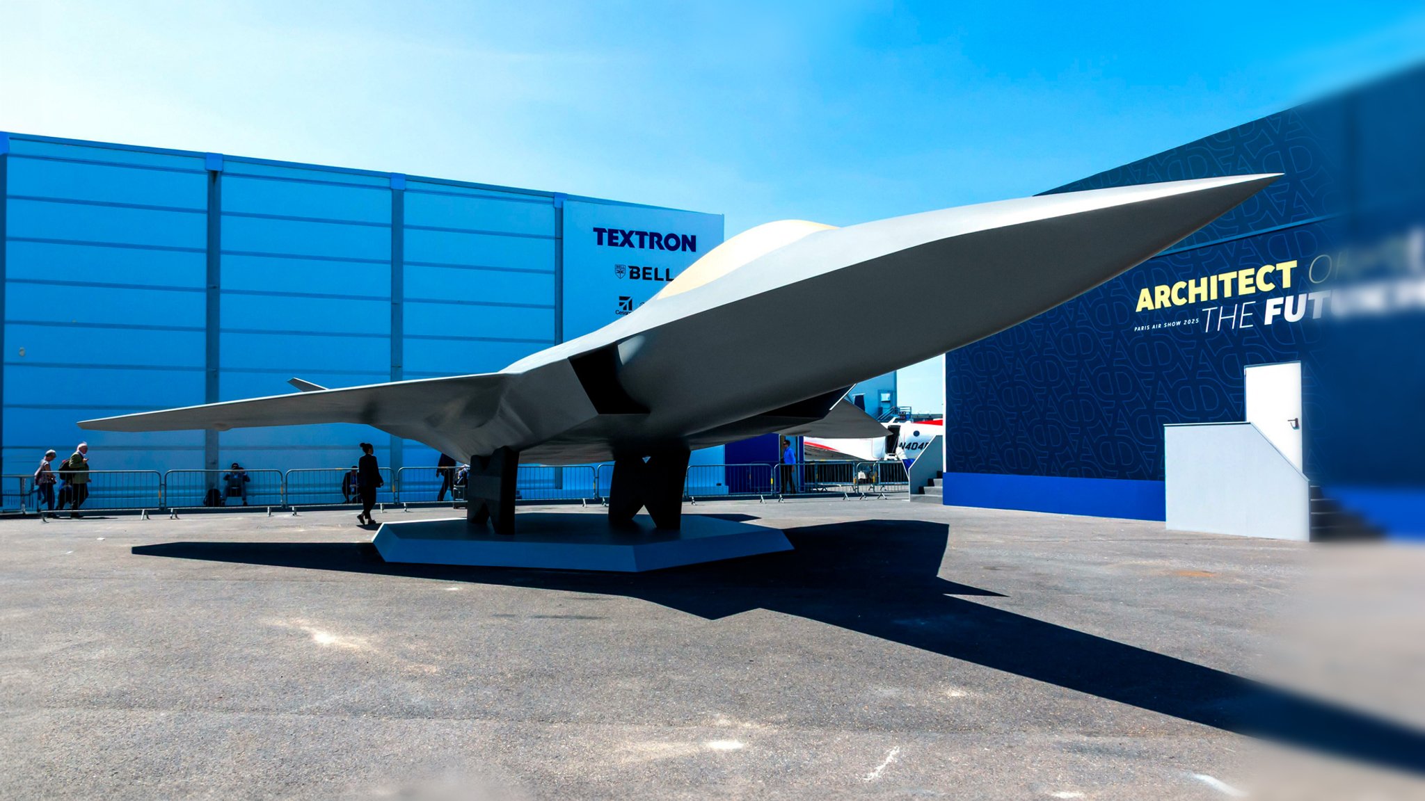 So hätte das deutsch-französische FCAS-Flugzeug ausgesehen.