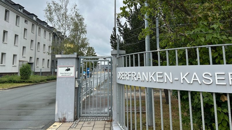 Die Oberfranken-Kaserne in Hof | Bild: BR/Christoph Röder Die Oberfranken-Kaserne in Hof