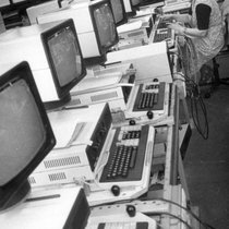 Computer-Clash - Hackerkultur in der BRD und DDR | Bild: picture-alliance/ ZB | Peter Kroh