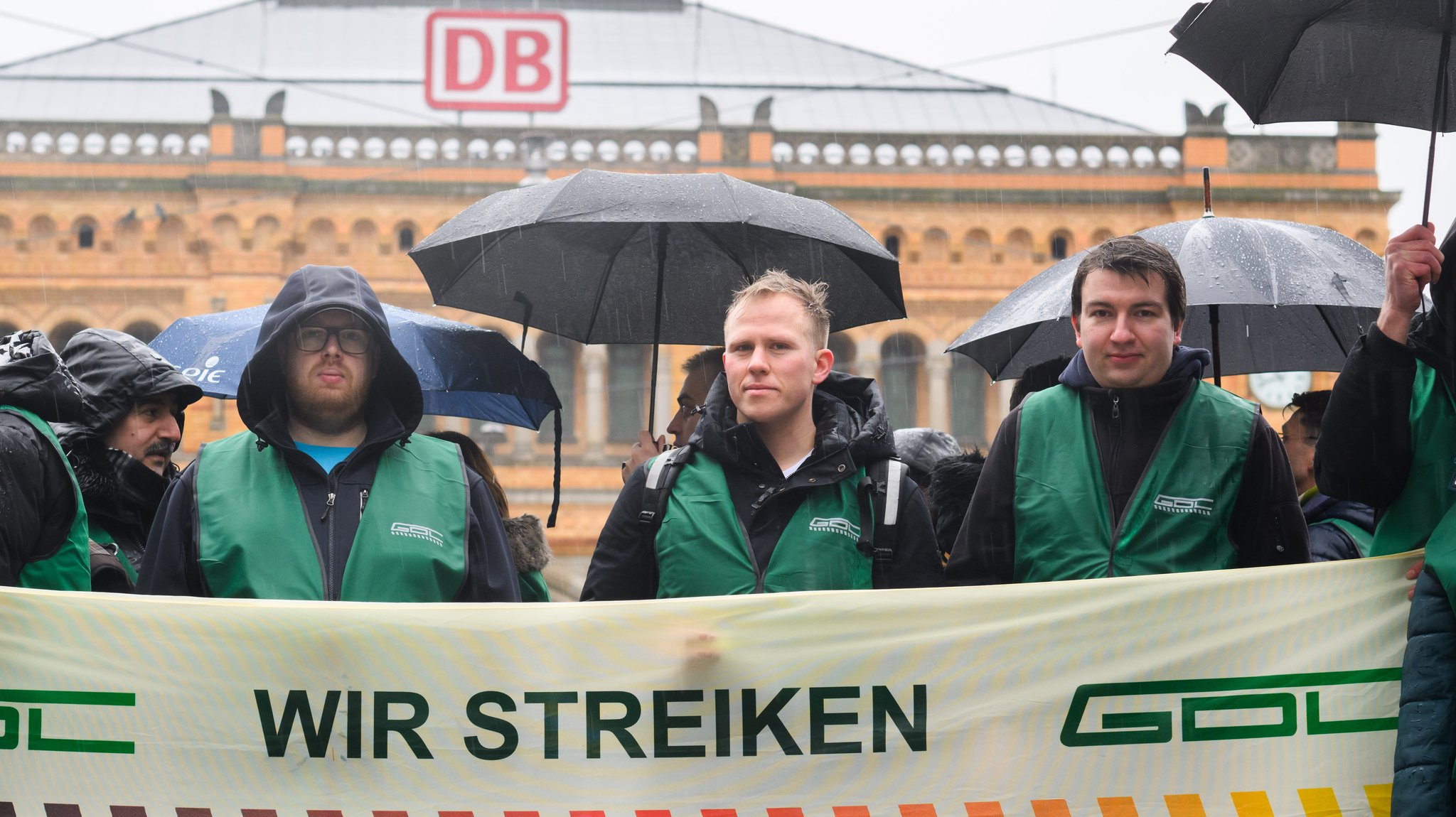 GDL-Mitglieder streiken