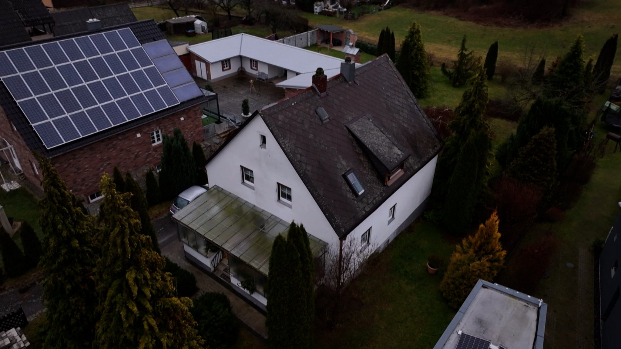 Älteres Haus in einem Dorf