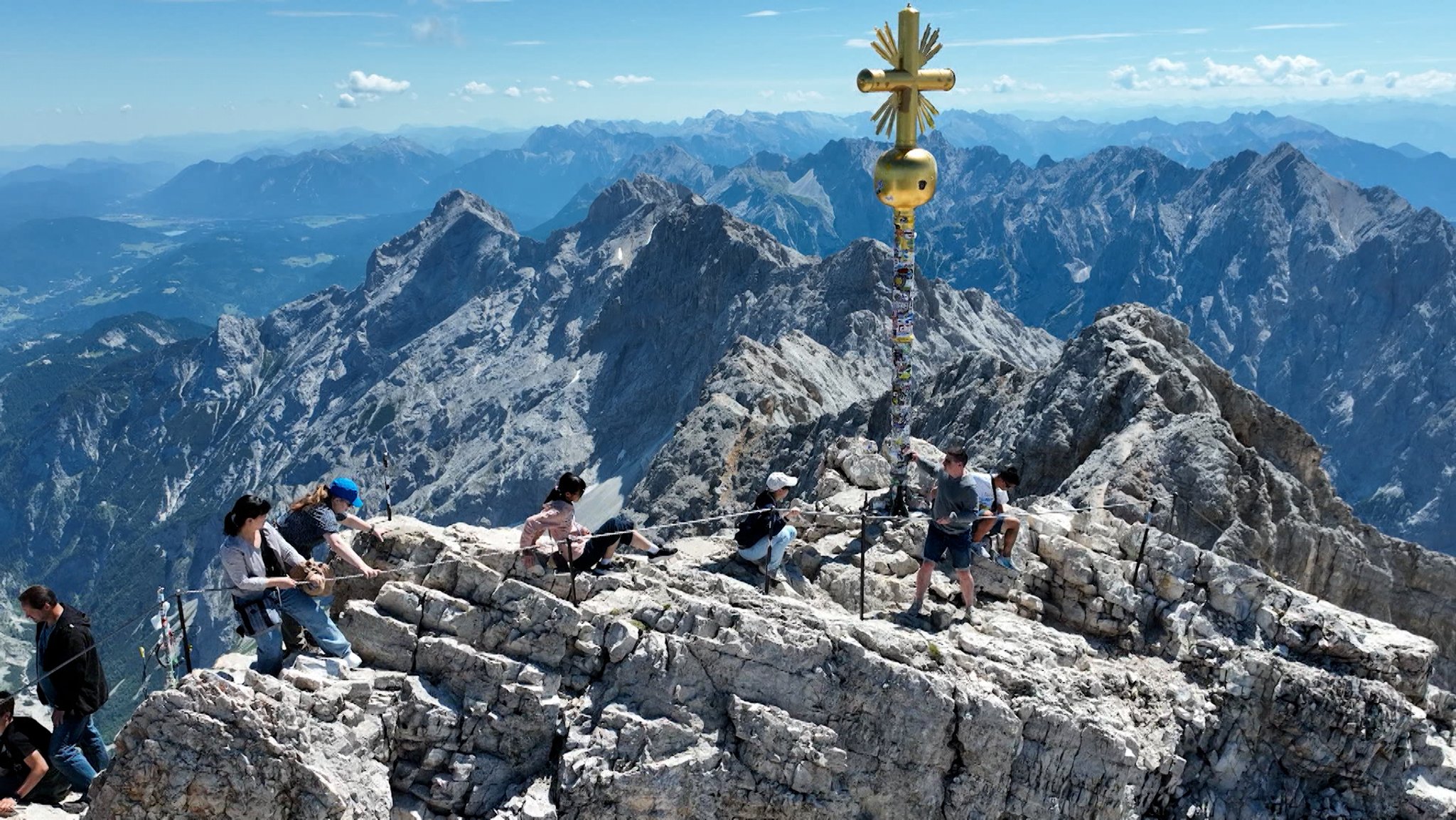 Ohne Bergerfahrung auf die Zugspitze: Gefährlicher Tiktok-Trend?