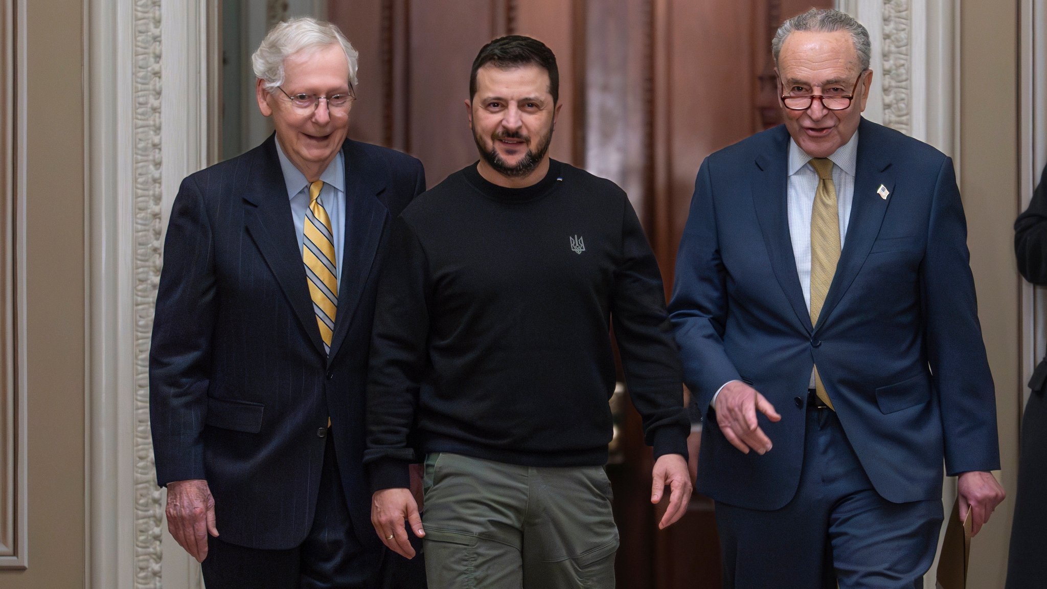 Selenskyj nach einem Gespräch mit Senatoren in Washington