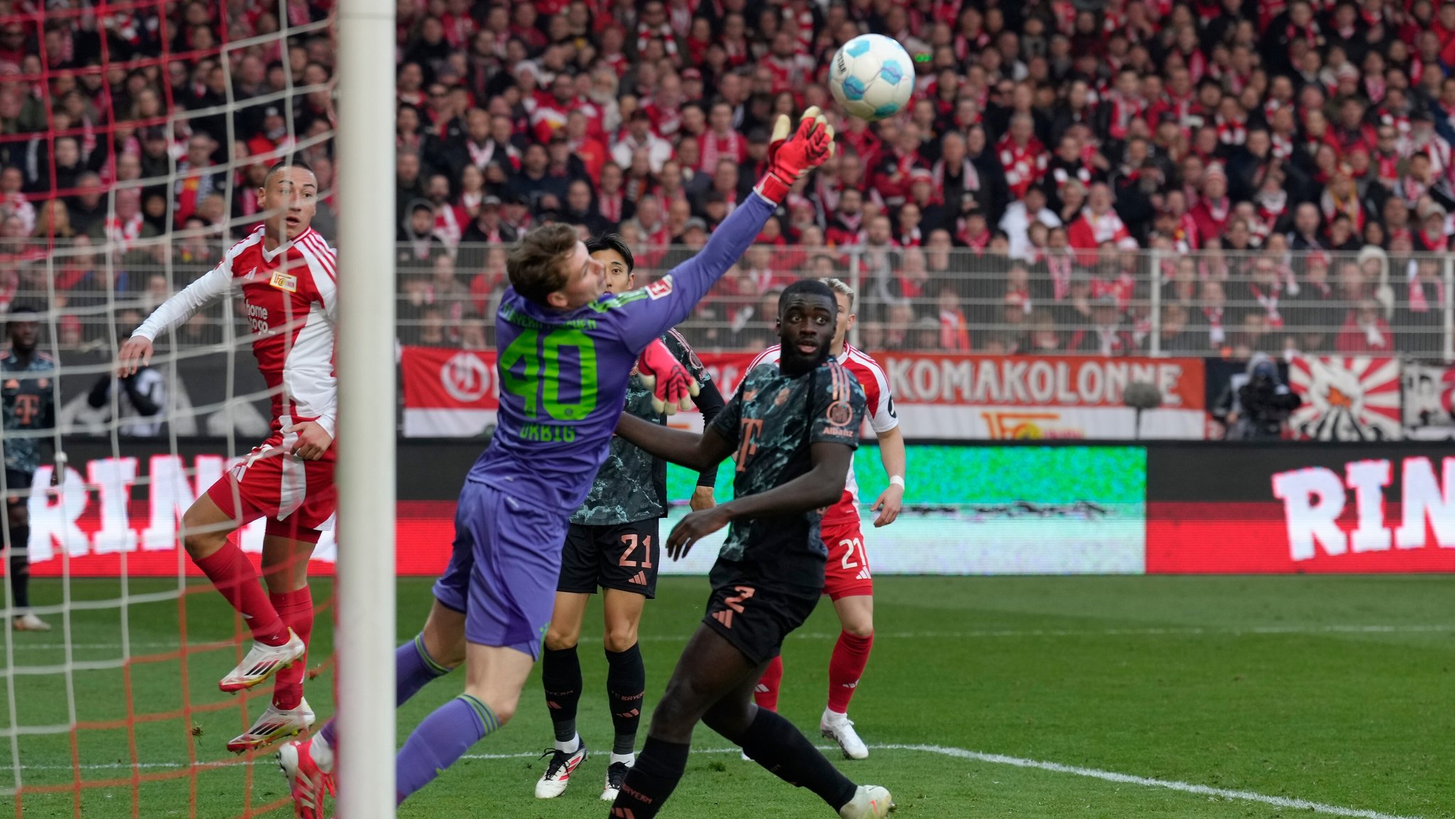 Spielszene 1. FC Union Berlin - FC Bayern München