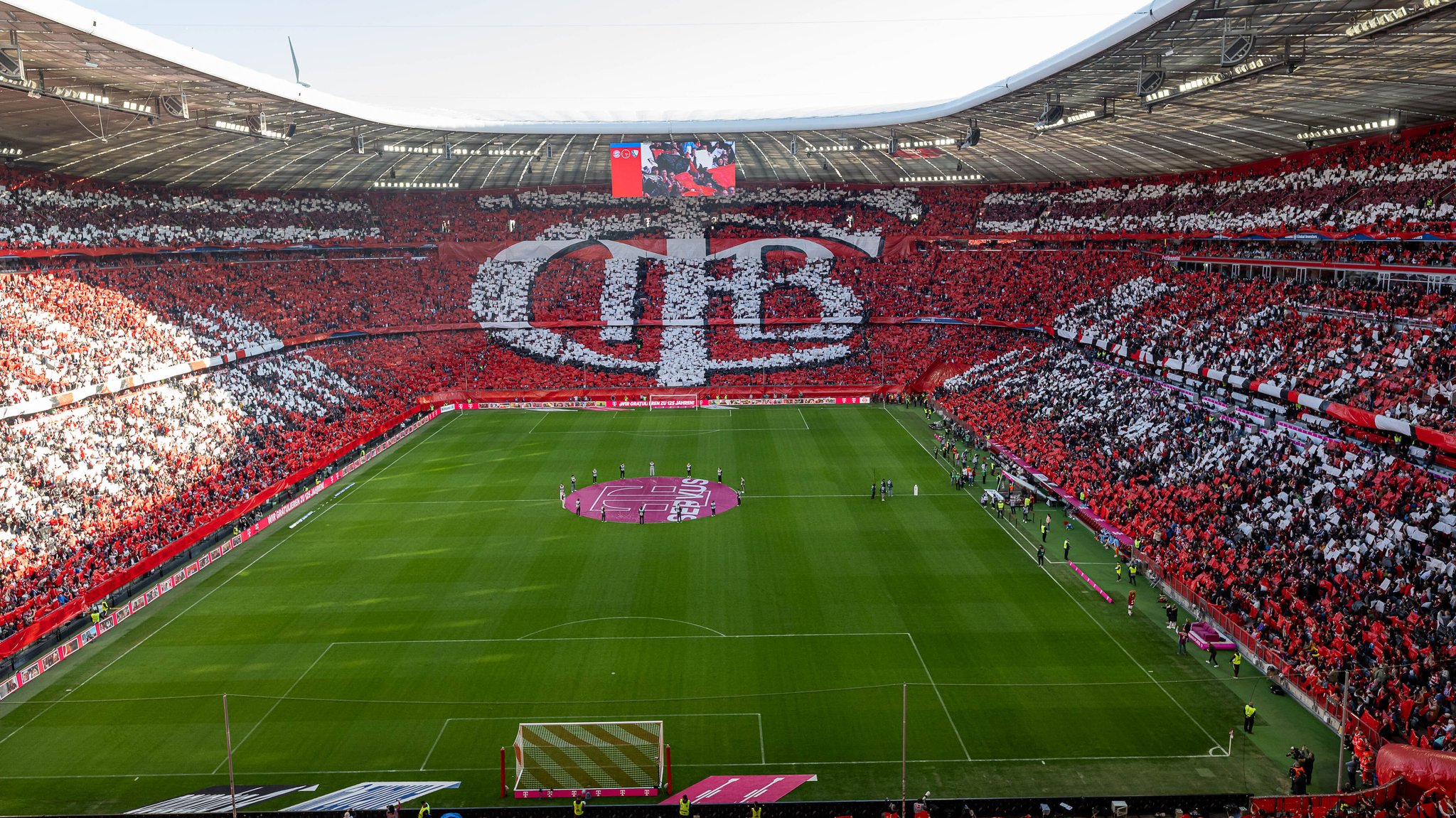 Choreographie der FC-Bayern-Fans