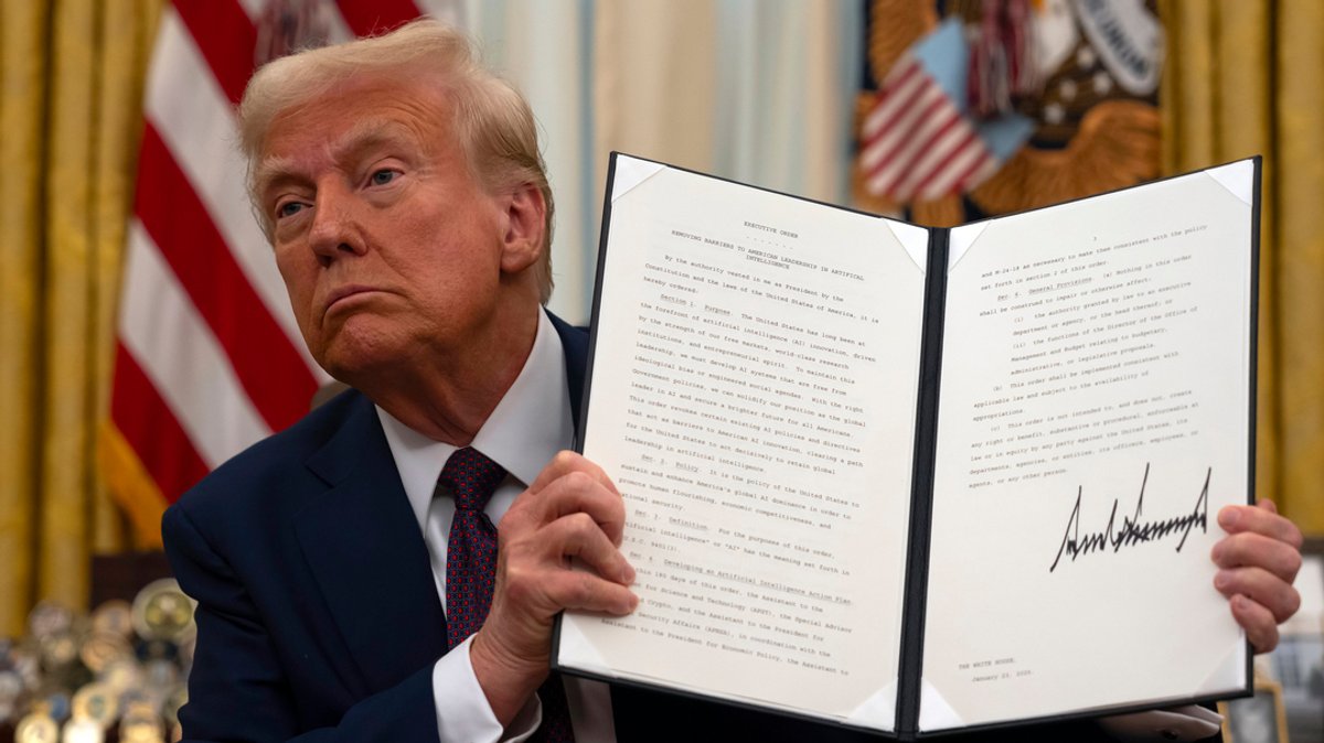 Trumps erste zehn Tage: Was hinter der Flut an Dekreten steckt