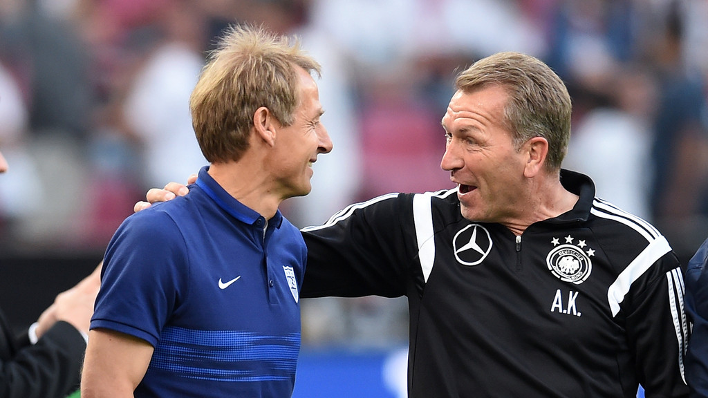 Jürgen Klinsmann und Andreas Köpke (Archiv)