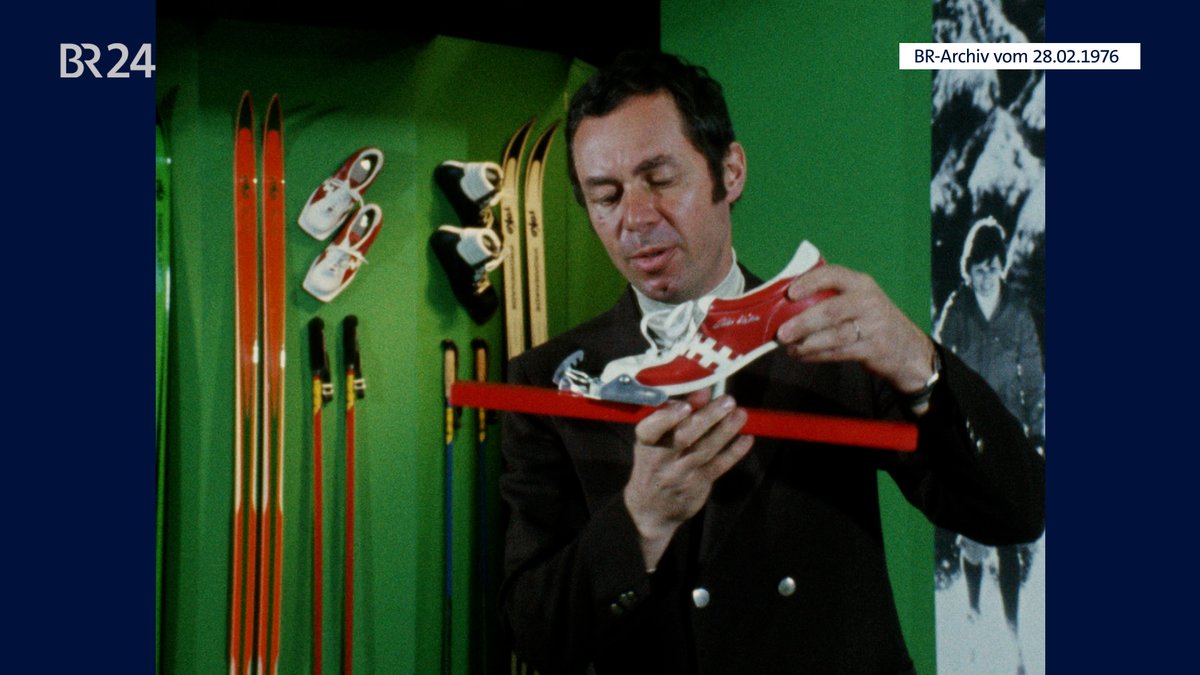 Neue Produkte auf der ISPO | Bild: BR-Archiv Neue Produkte auf der ISPO