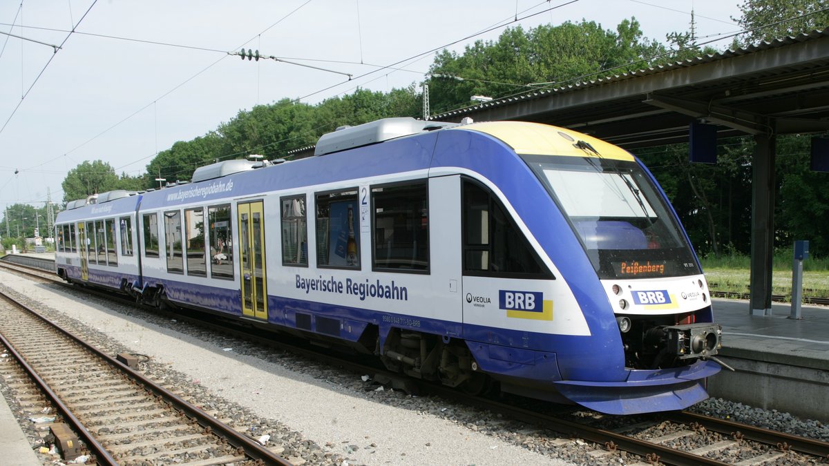 Zug der Bayerischen Regiobahn (Archivfoto).
