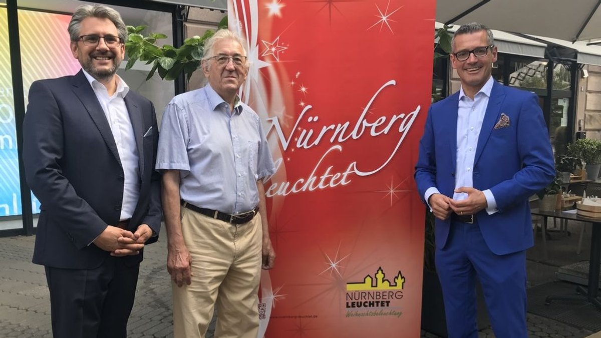 Der Verein "Nürnberg leuchtet" sammelt Spenden für die Weihnachtsbeleuchtung