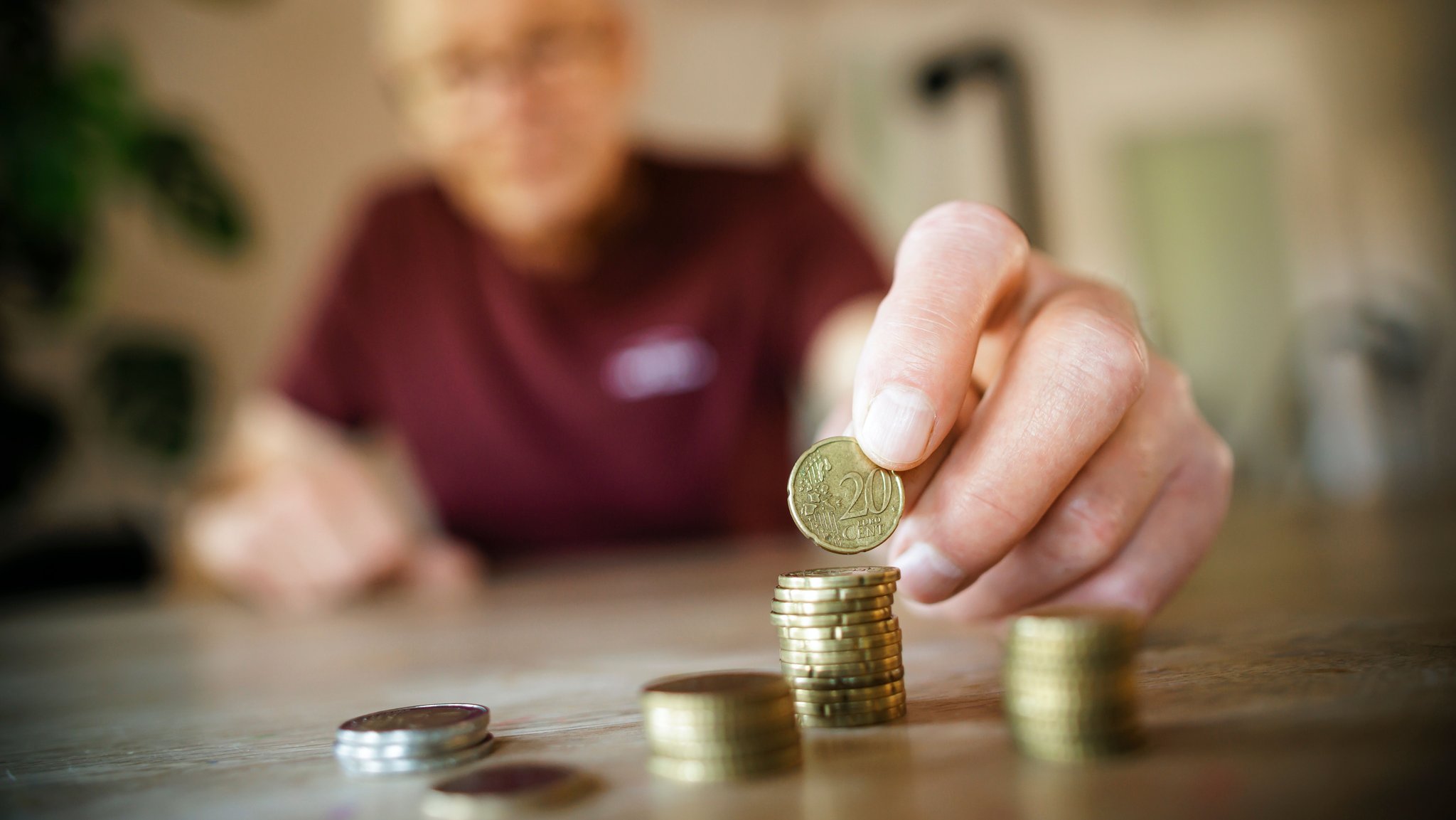 Symbolbild: Geld im Alter