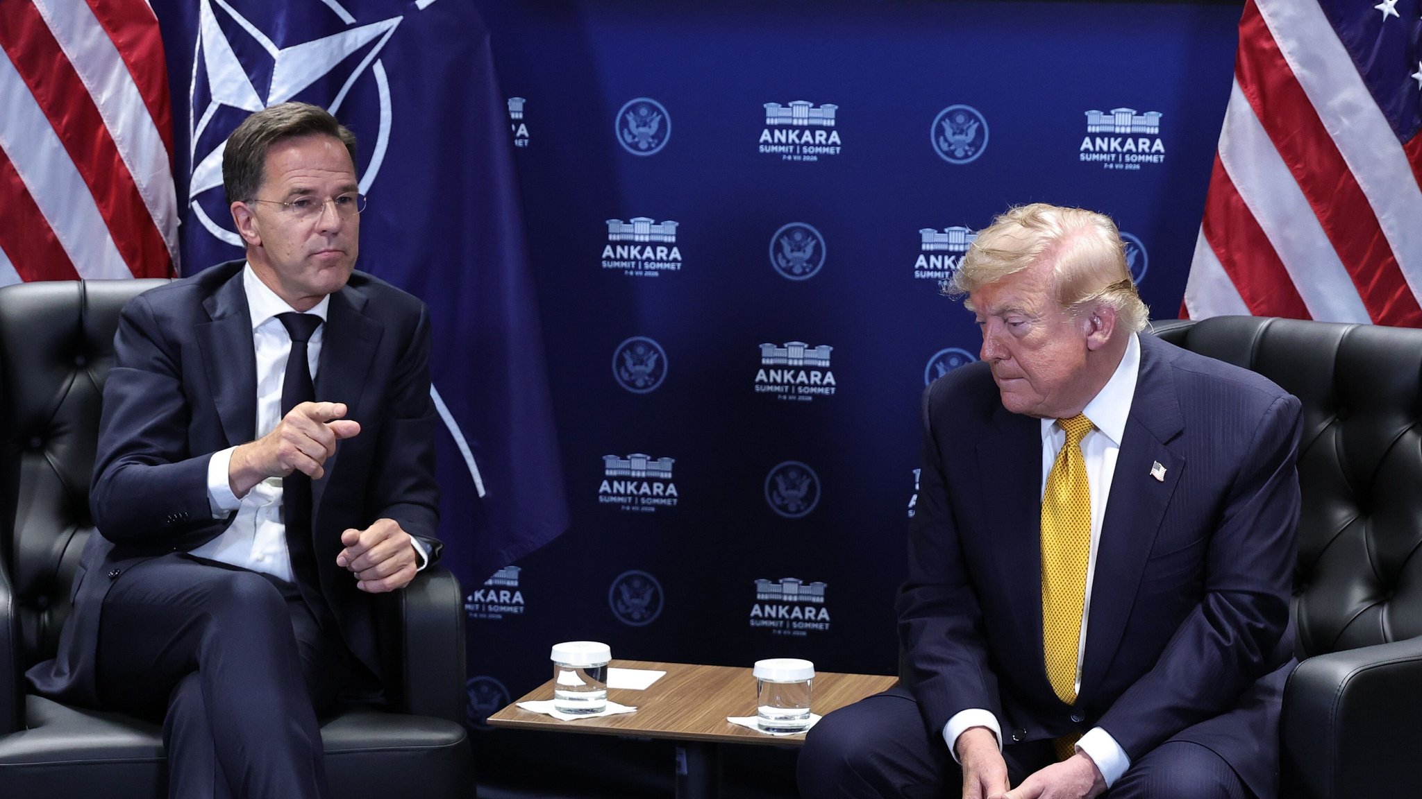Trump in Ankara: "Ich bin sehr verärgert über die Nato" 