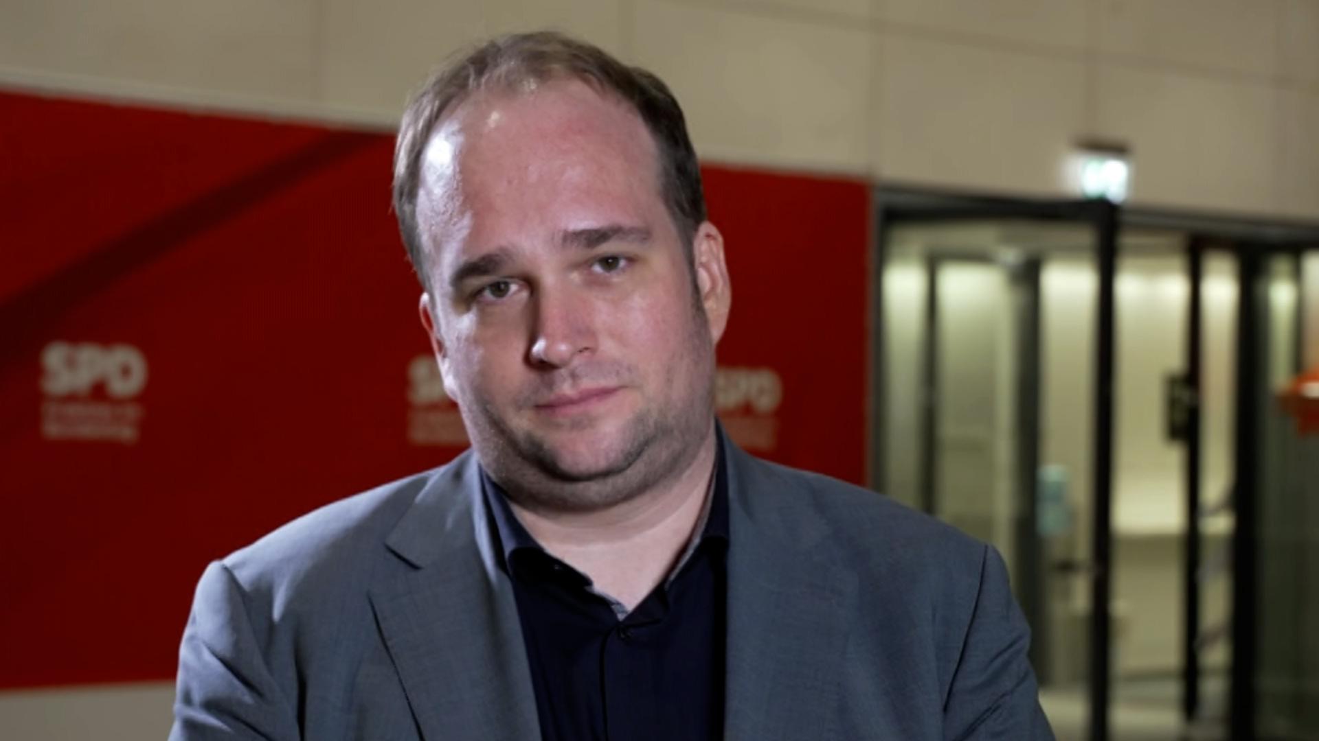 SPD-Bundestagsabgeordneter Sebastian Roloff aus dem Stimmkreis München-Süd