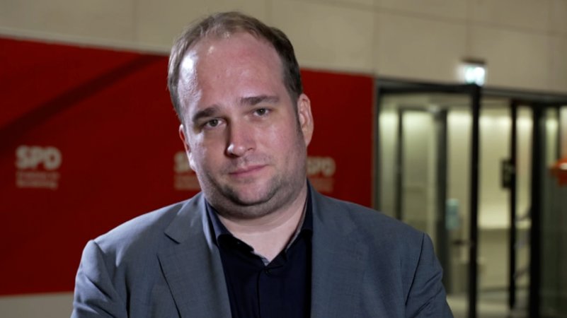 SPD-Bundestagsabgeordneter Sebastian Roloff aus dem Stimmkreis München-Süd | Bild: BR SPD-Bundestagsabgeordneter Sebastian Roloff aus dem Stimmkreis München-Süd