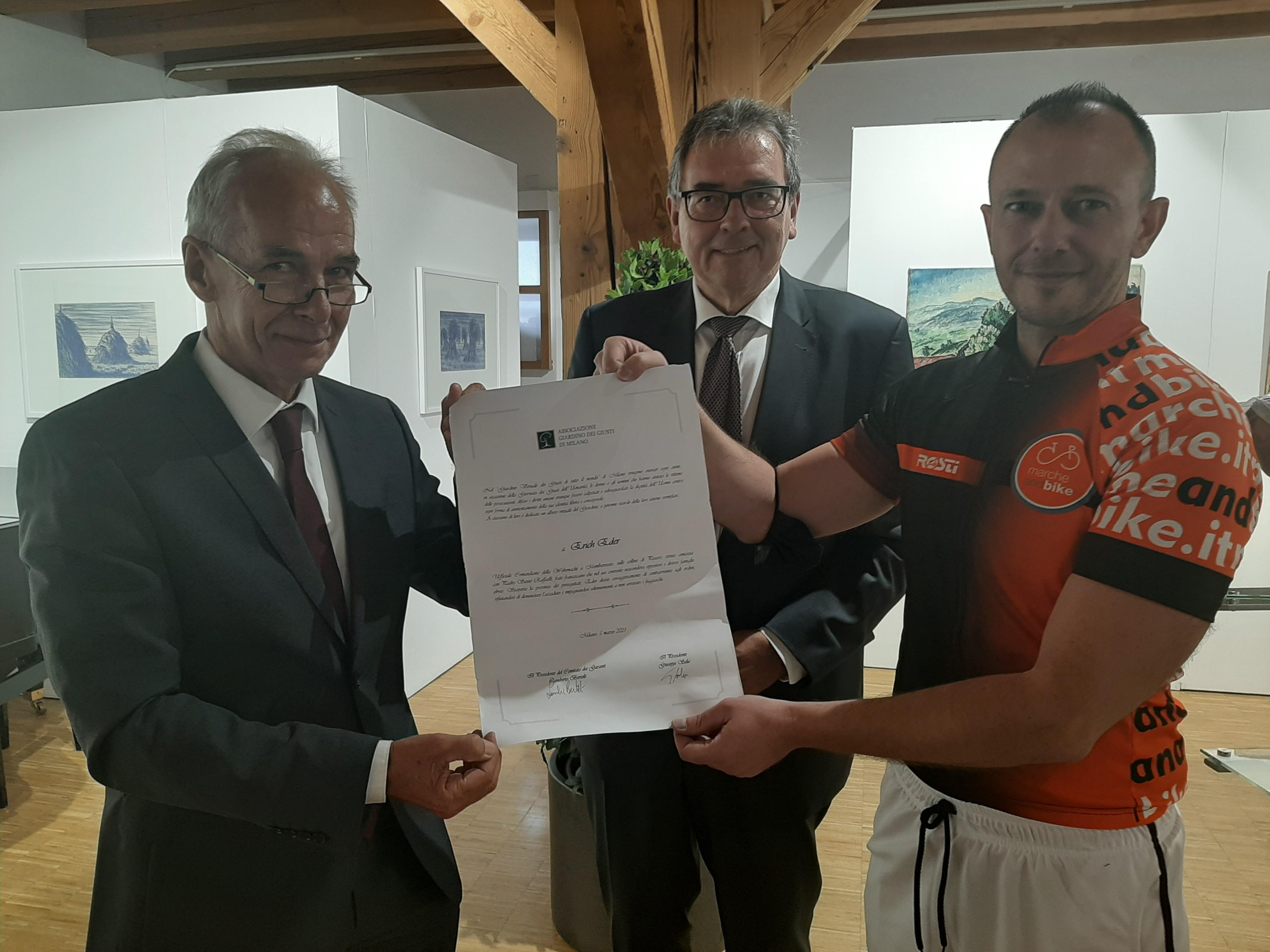 Arrivo dall’Italia: tributo tardivo a un soldato coraggioso