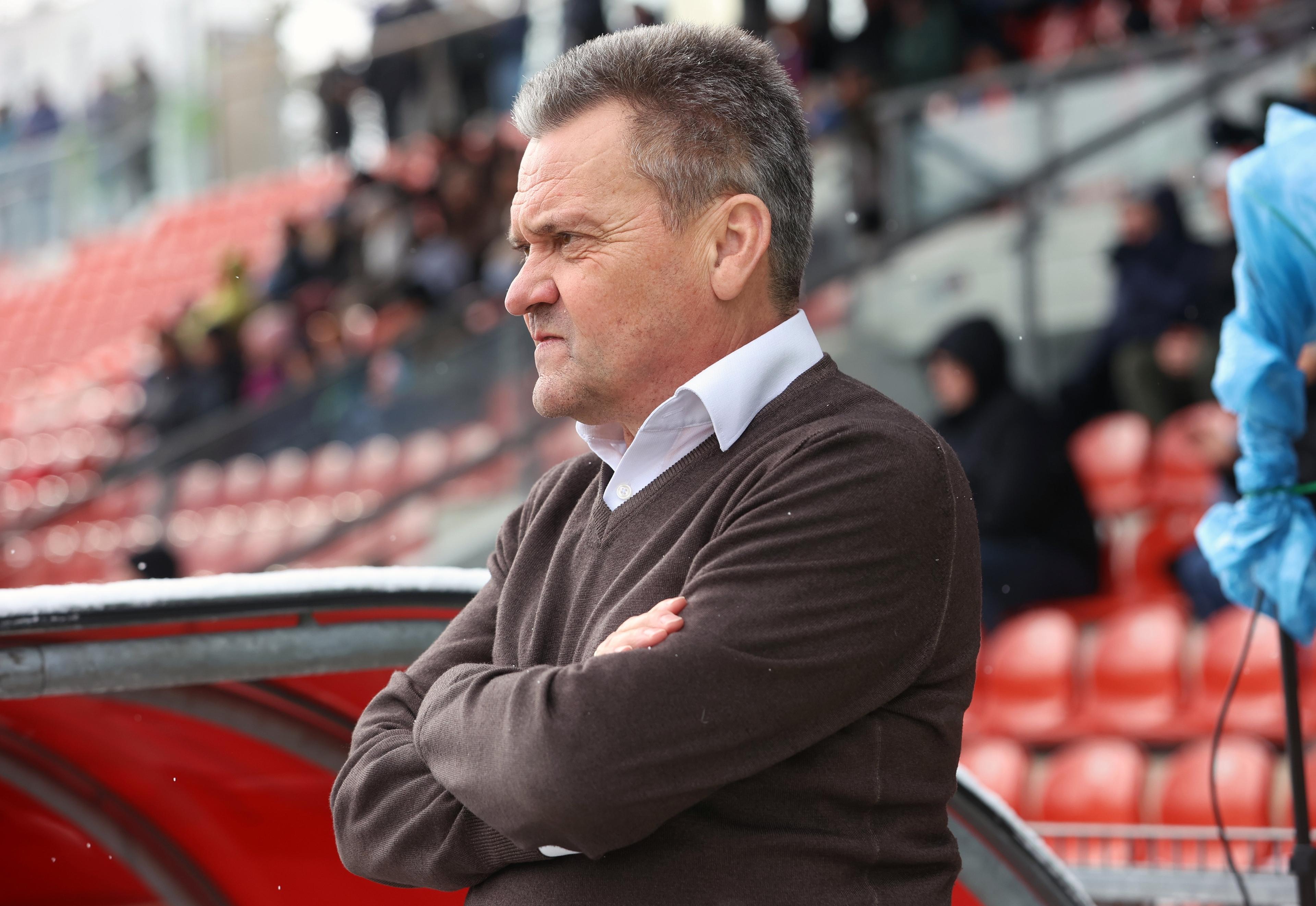 Unterhachings Präsident Manfred Schwabl