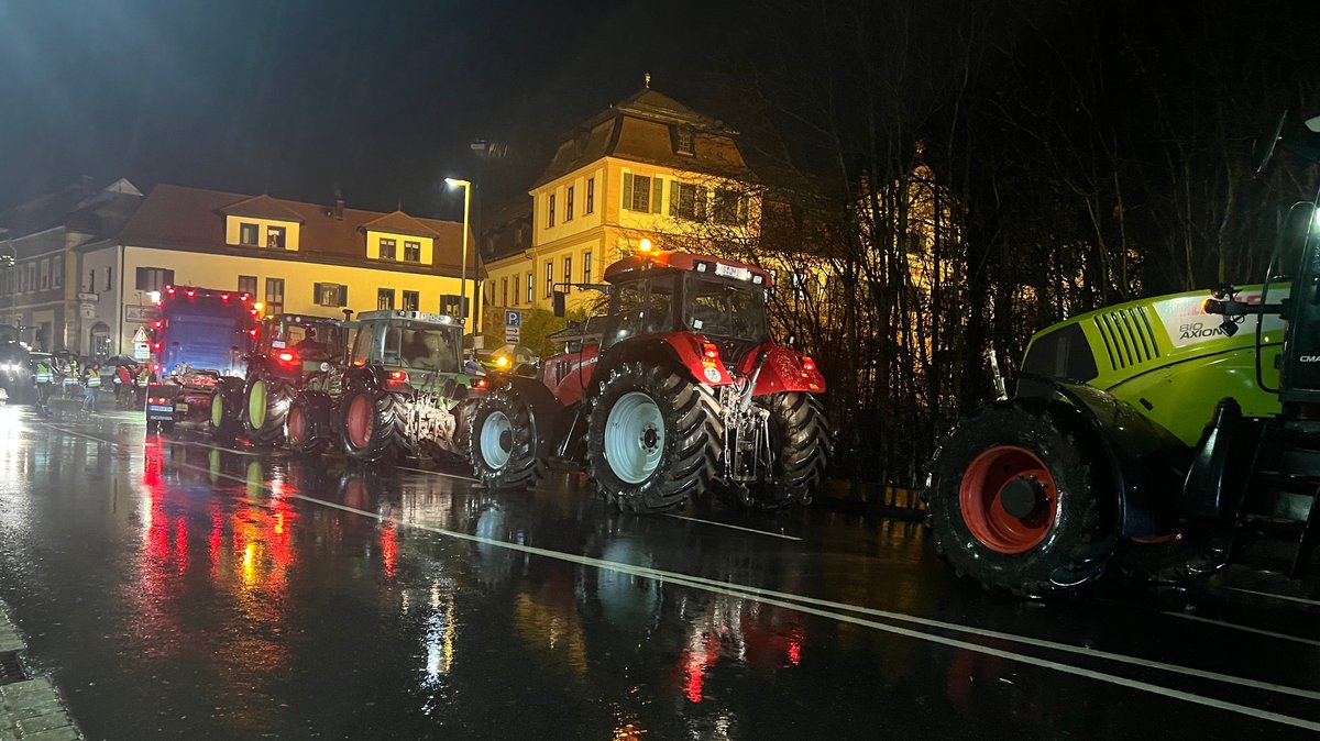 1.200 Bauern demonstrieren in Hammelburg gegen Agrarpolitik