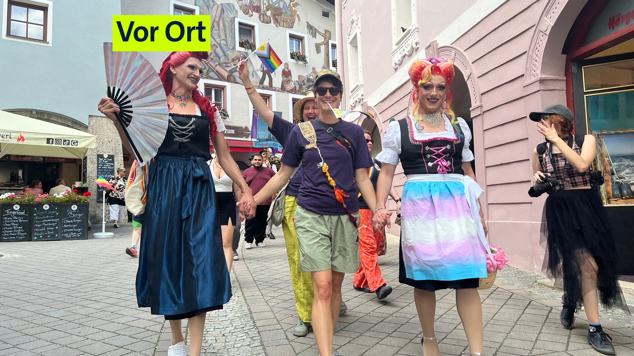 Erster CSD in Berchtesgaden: Drag und Brauchtum kein Widerspruch