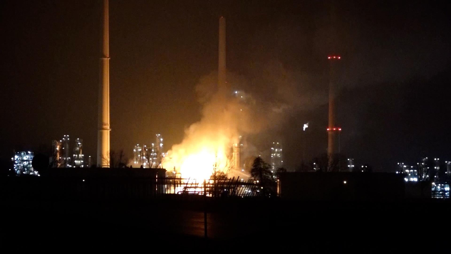 Für die Rettungskräfte bedeutete die Explosion: Großeinsatz mit Großaufgebot.