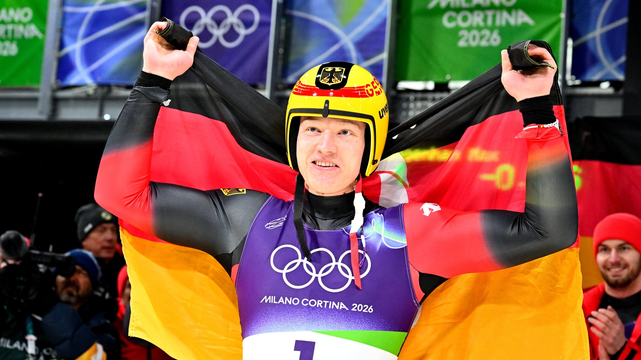 Max Langenhahn bei den Olympischen Spielen
